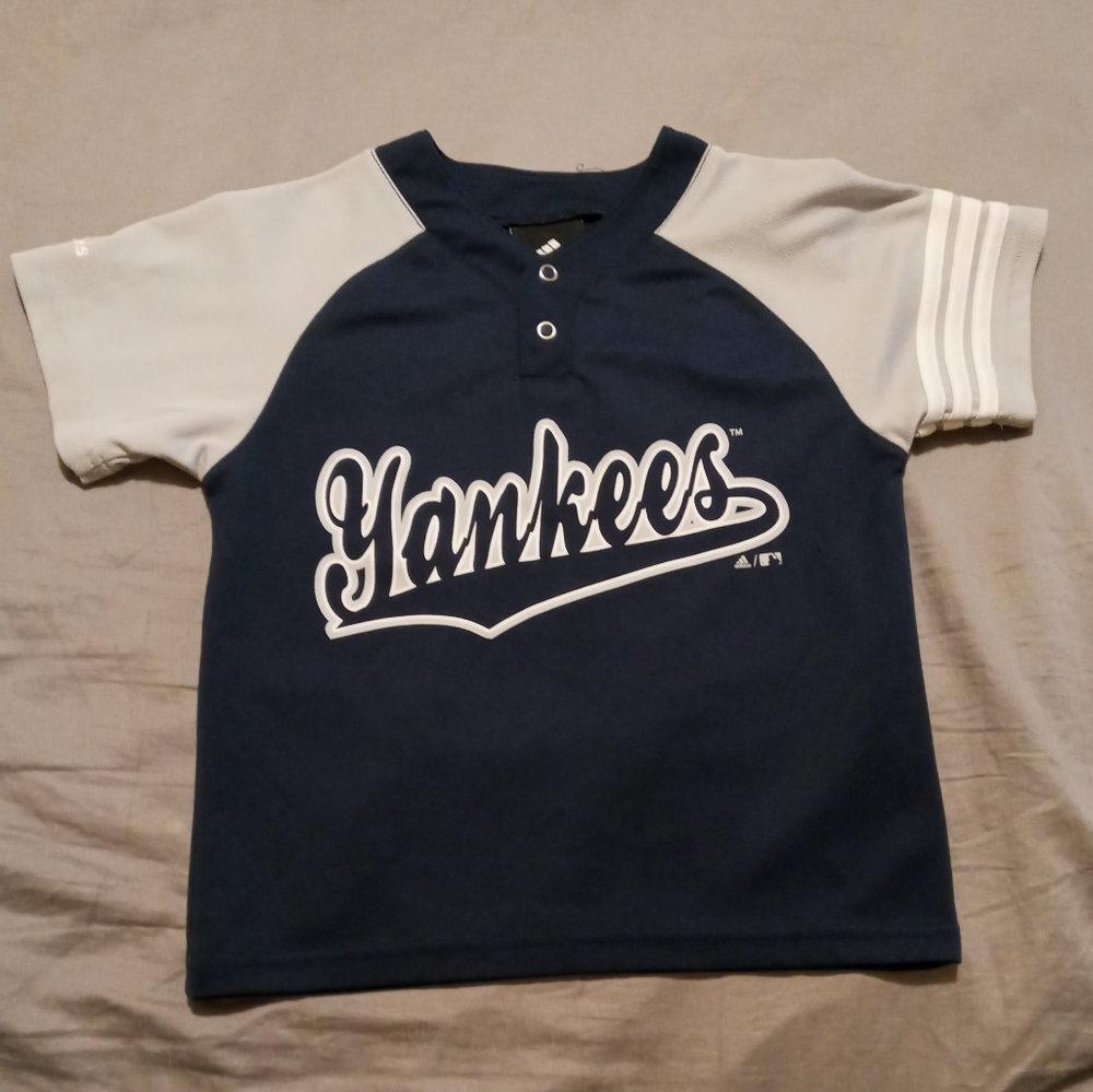 Youth Yankees Pullover Jersey Shirt